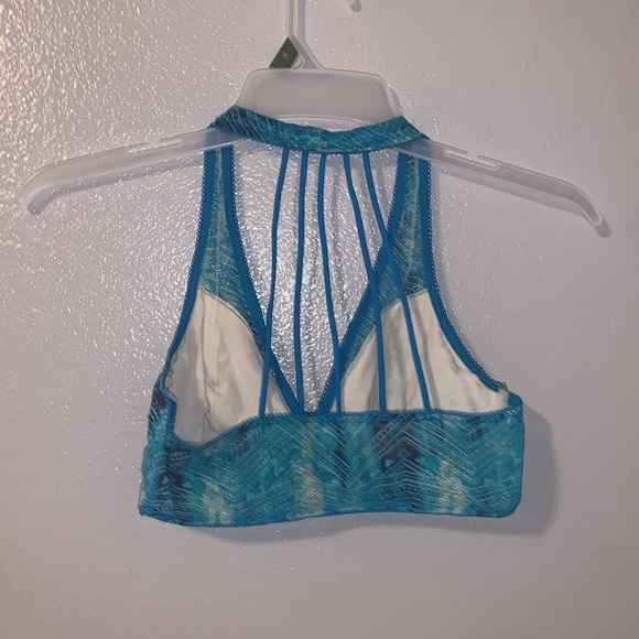 Flirtitude Blue Halter Bralette - Picture 4 of 8